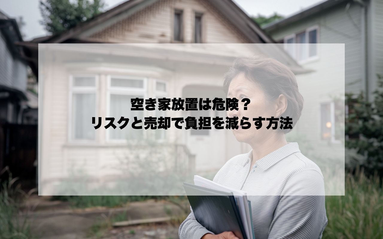 宝塚の空き家放置は危険？リスクと売却で負担を減らす方法の画像