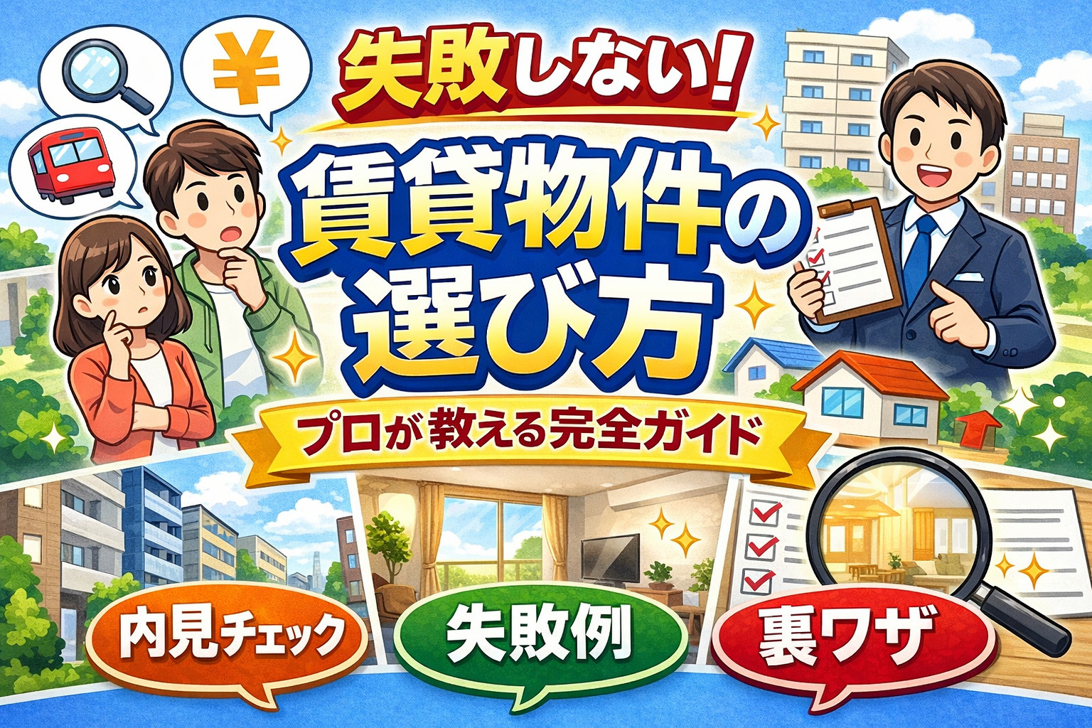 【2026年最新版】失敗しない賃貸物件の選び方｜内見チェック...の画像