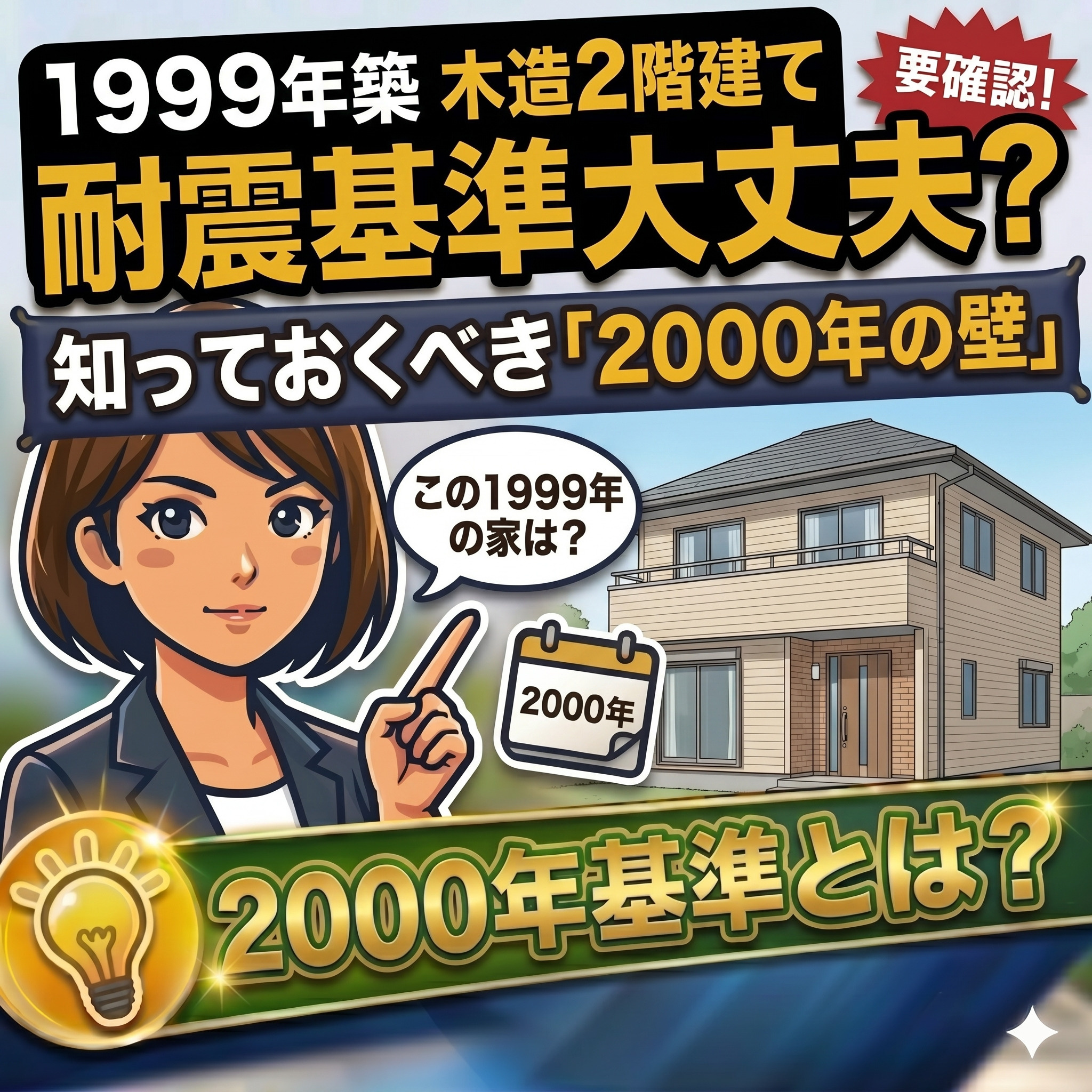 1999年築の木造住宅は耐震基準を満たしている？知っておくべ...の画像