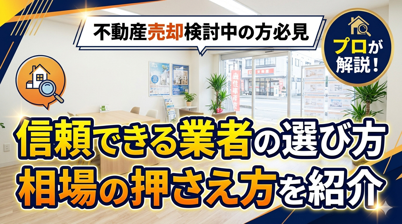 名古屋市瑞穂区で不動産売却を検討中の方へ？  信頼できる業者...の画像