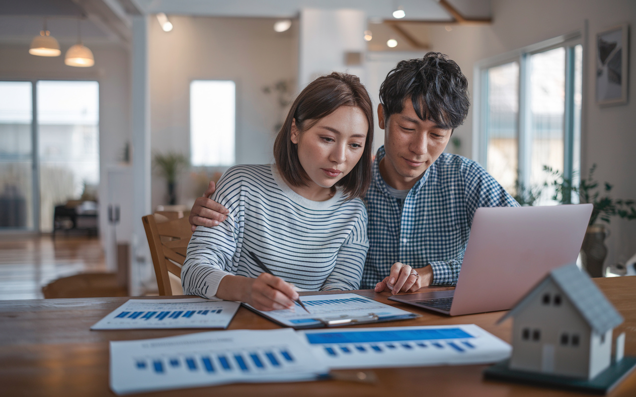 20代30代夫婦の新築戸建て購入は不安？住宅ローンシミュレー...の画像