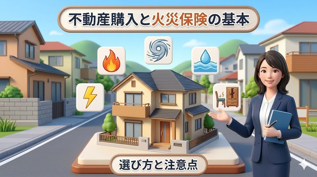知っておきたい火災保険の基本｜大府市やその周辺で不動産を購入...の画像