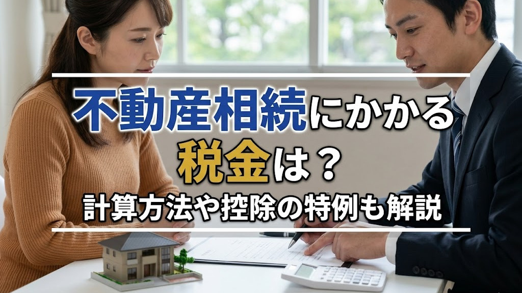不動産相続にかかる税金は？計算方法や控除の特例も解説の画像