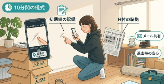 退去時の「敷金返還」で損をしない！ 入居当日にやるべき10分...の画像