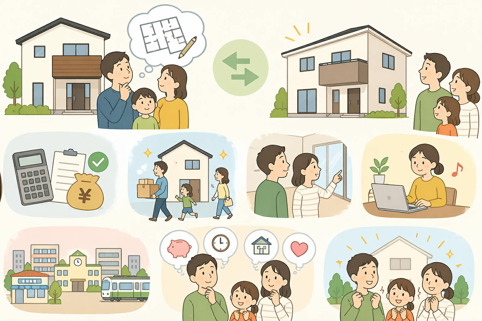 注文住宅と建売、結局どっち？の画像