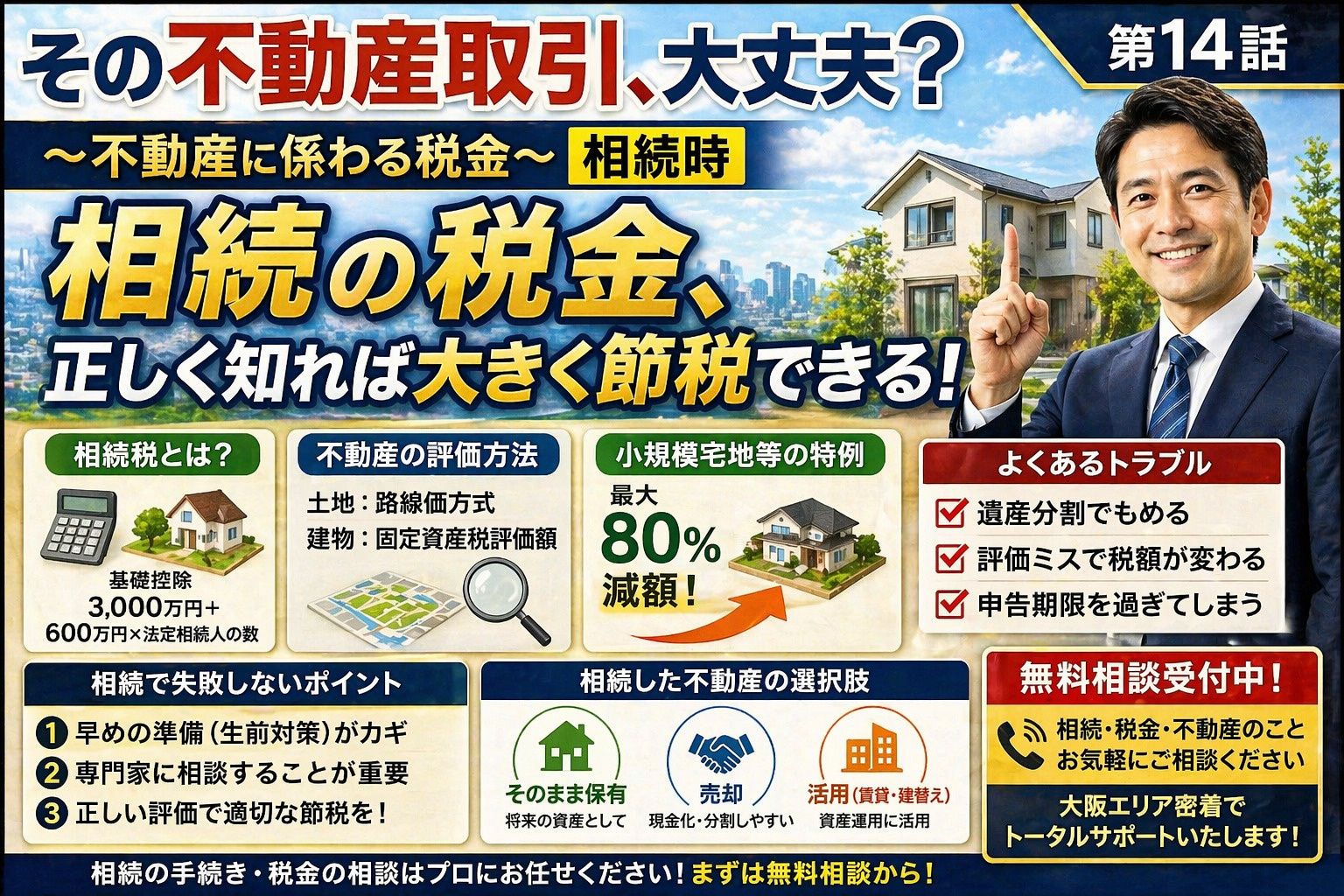 ～不動産に係わる税金～　相続時　　その不動産取引、大丈夫？第...の画像