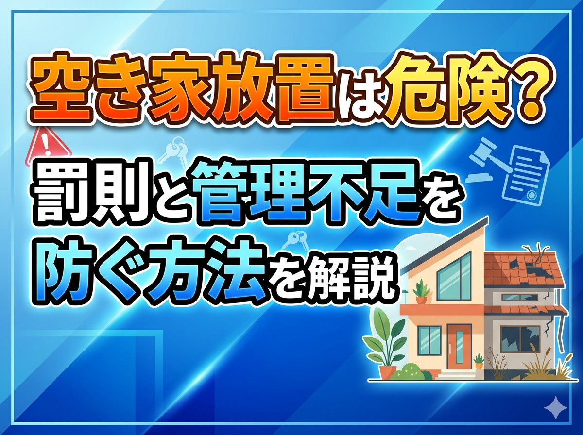 名古屋市瑞穂区の空き家放置は危険？罰則と管理不足を防ぐ方法を...の画像