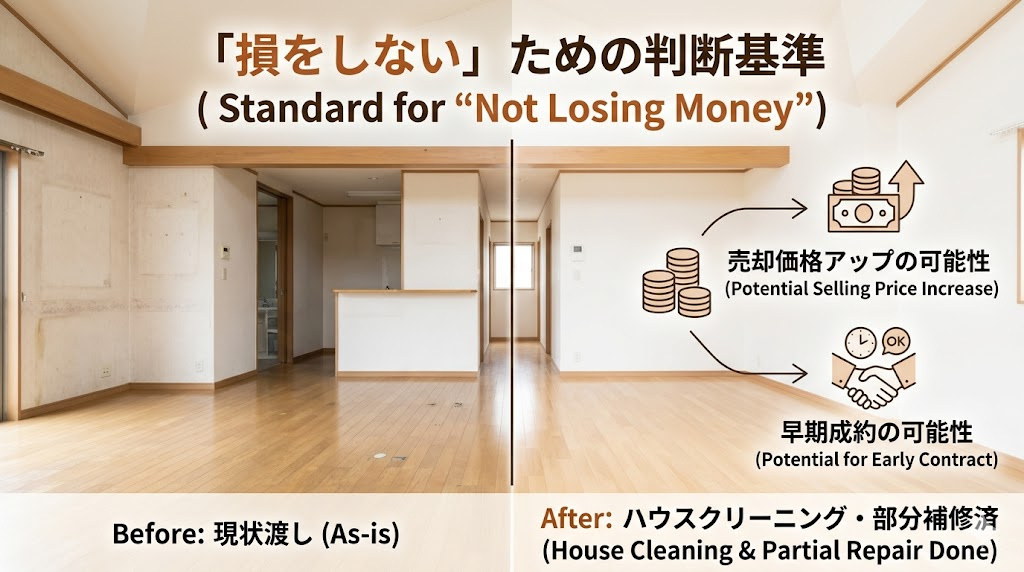 高槻市で売却前にリフォームは必要?「損をしない」ための判断基...の画像