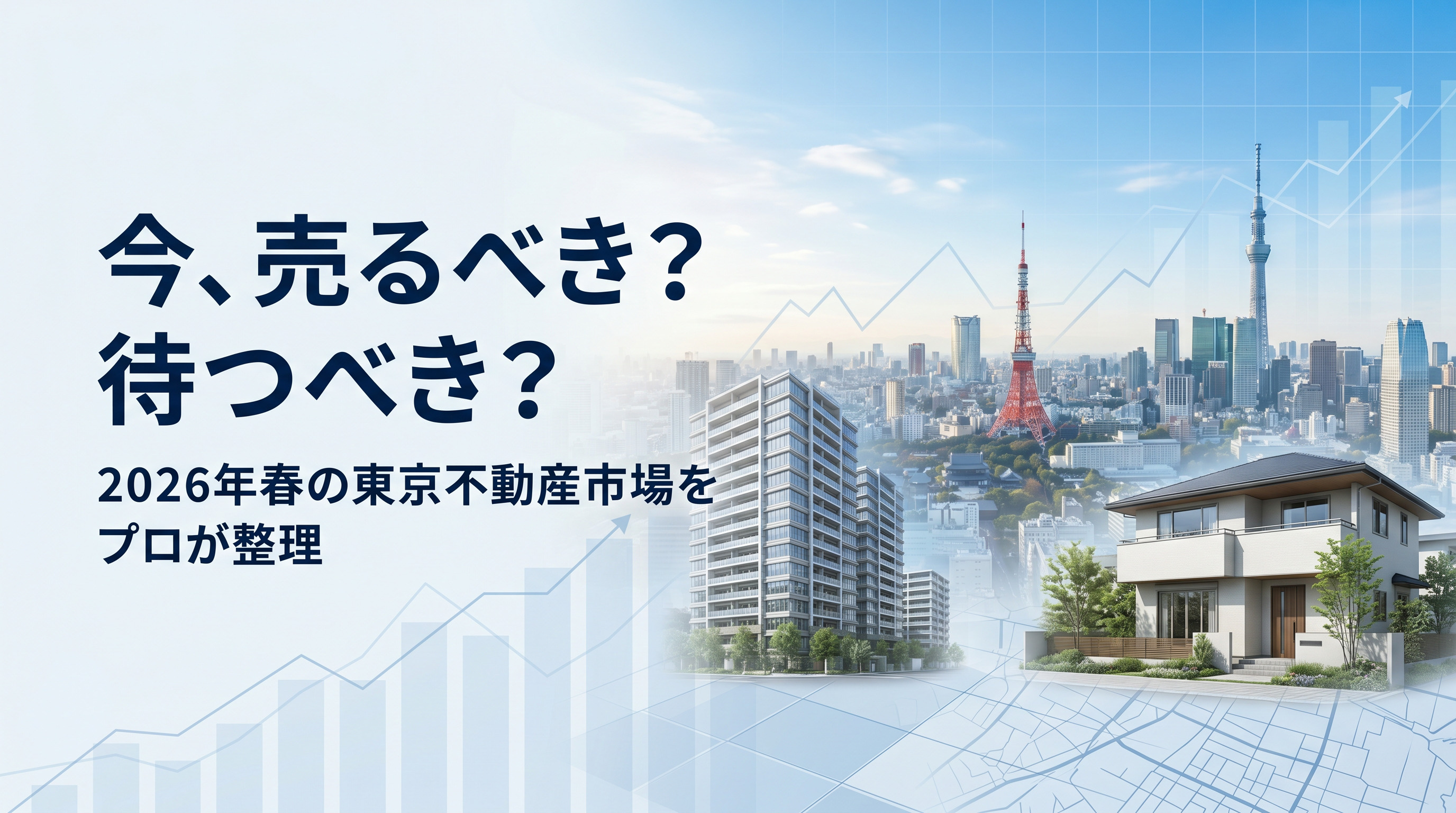 今、売るべき？待つべき？ 2026年春の東京不動産市場をプロ...の画像