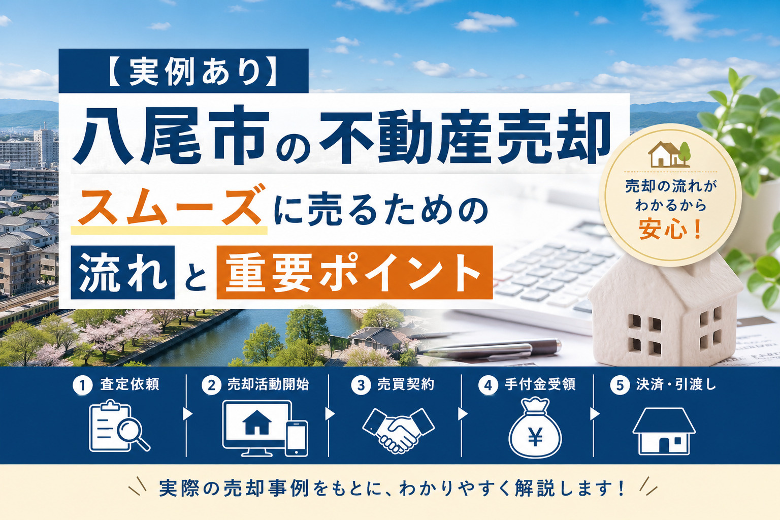 【実例あり】八尾市の不動産売却｜スムーズに売るための流れと重...の画像