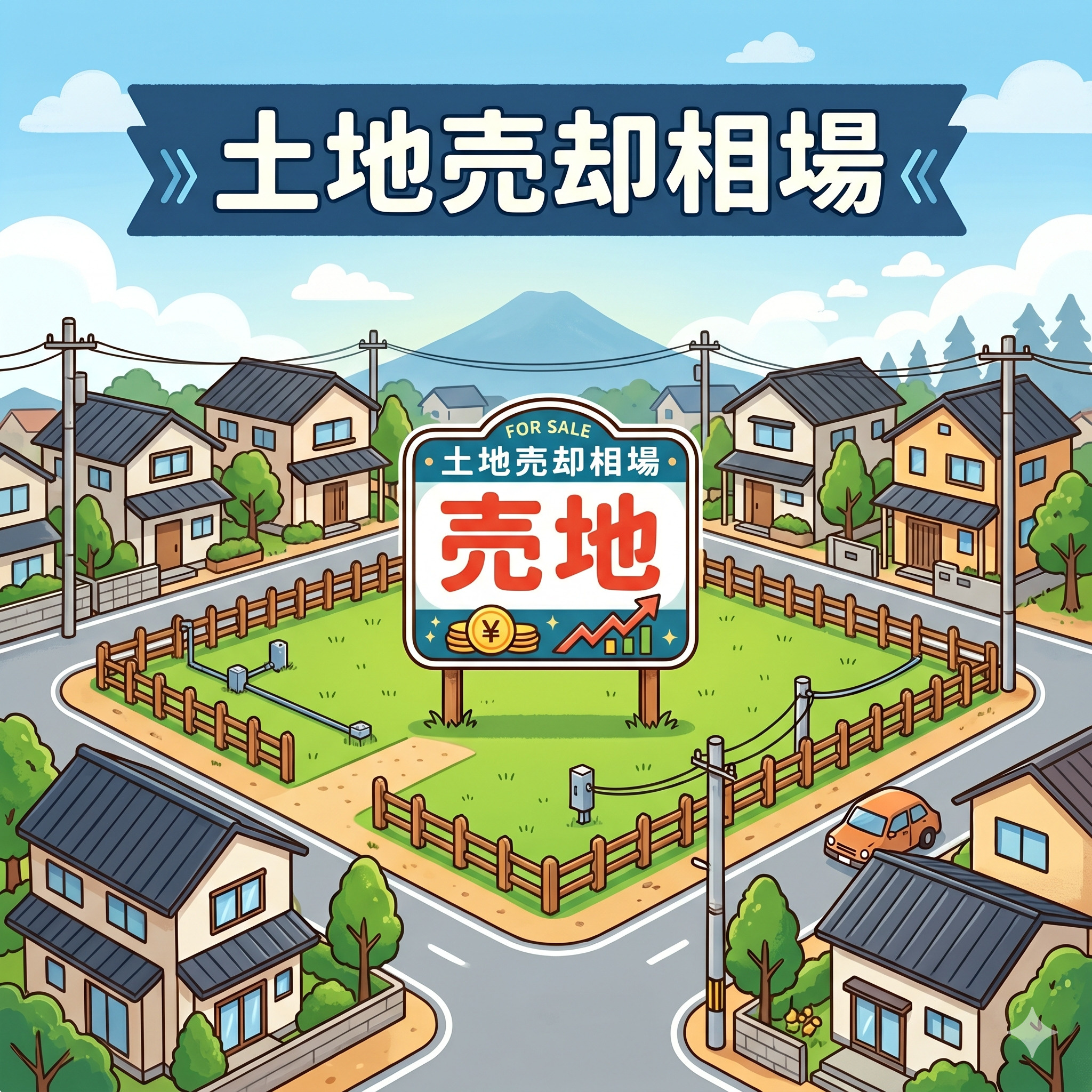 土地売却相場一覧 ～2026年5月更新～の画像