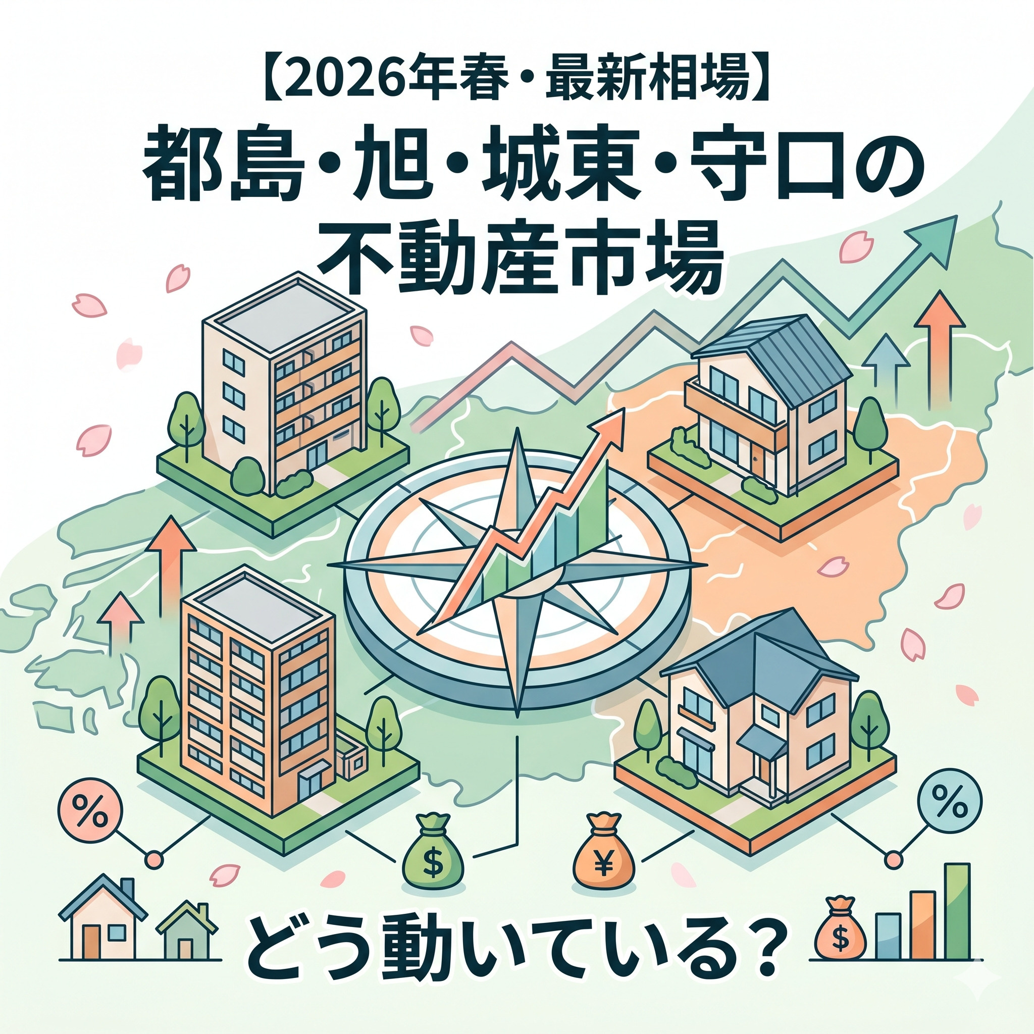 【2026年最新】戸建・土地の売却相場。都島・旭・城東・守口...の画像