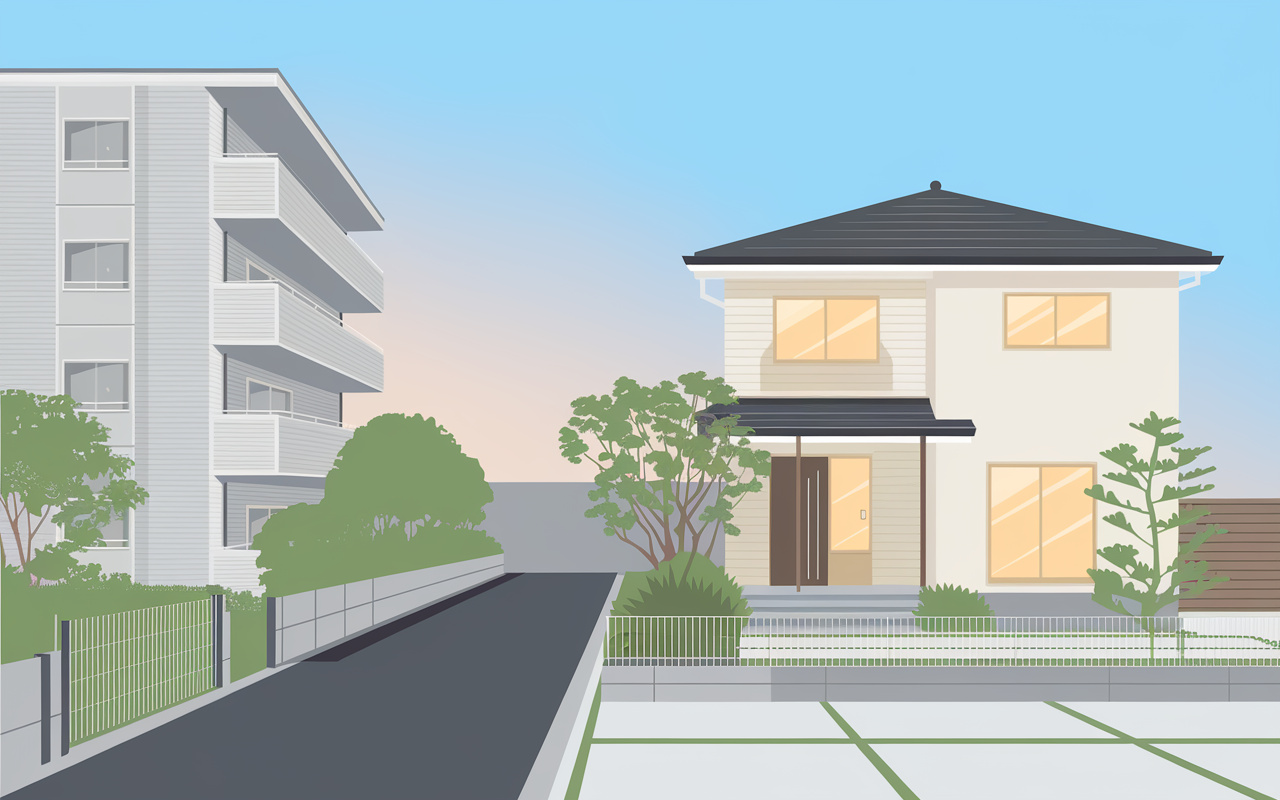 賃貸から戸建てへ住み替えは？子育て環境を比較して考えるの画像