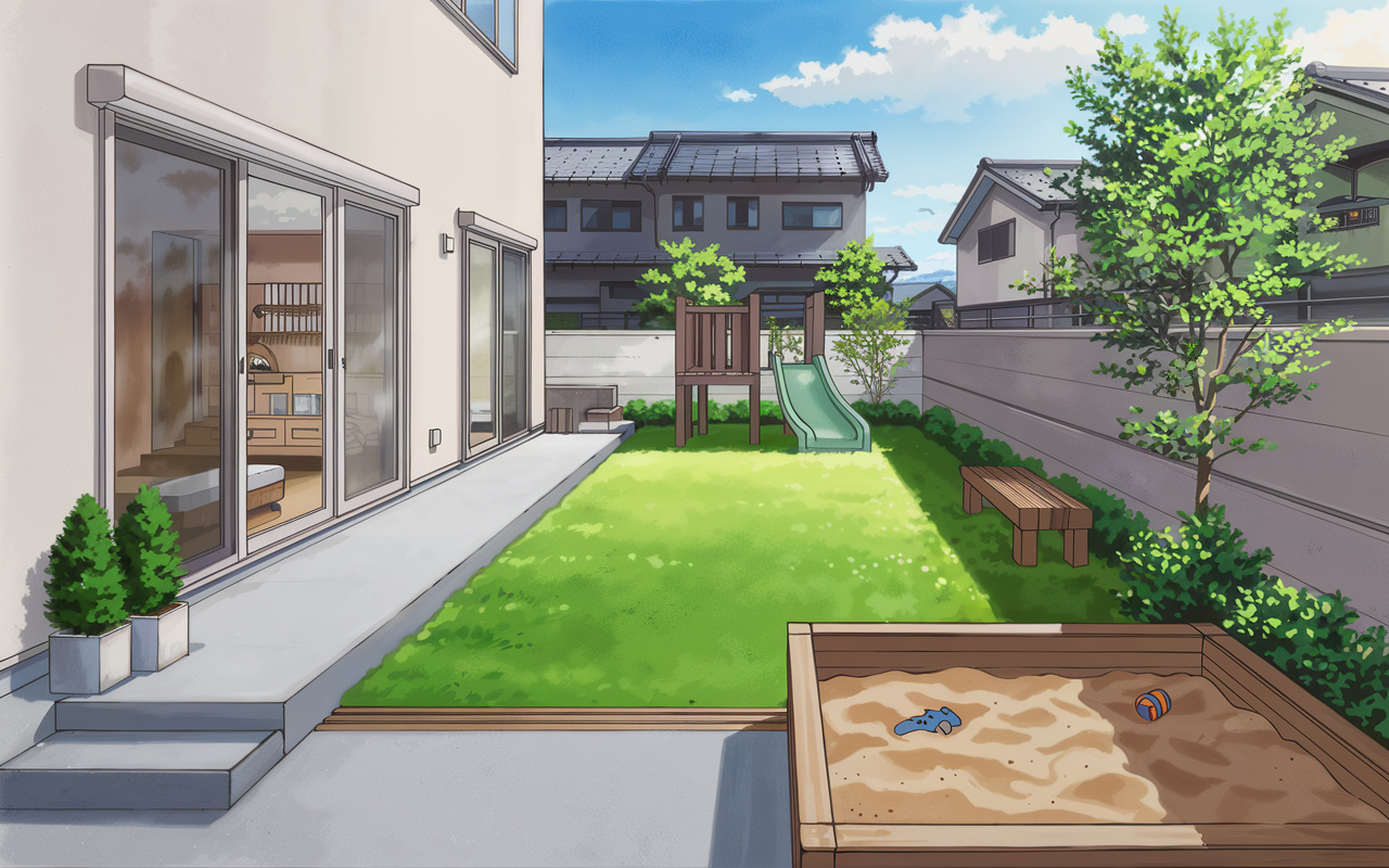 新築戸建てで叶える庭付きの暮らし？子どもの遊び場づくりの工夫...の画像