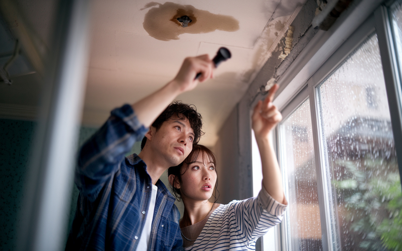 梅雨前に確認したい中古住宅の雨漏り！見分け方と安心購入のポイ...の画像