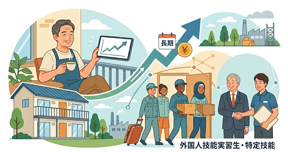 【空き家対策の切り札】なぜ特定技能・技能実習生は「長期入居」...の画像