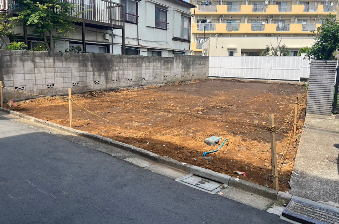 中野区江原台　解体工事完了の画像