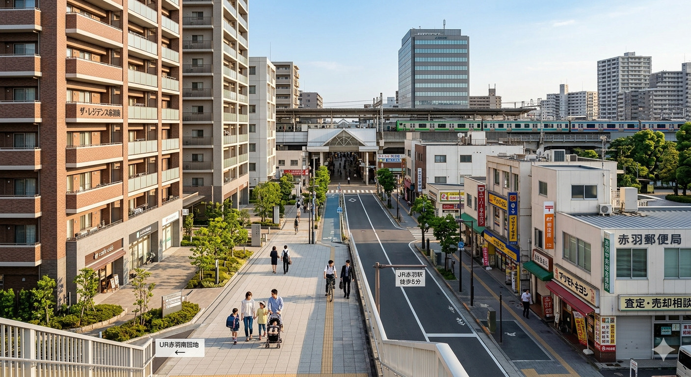 【東京都北区神谷の不動産相場】地域の特徴と売却・査定のポイン...の画像