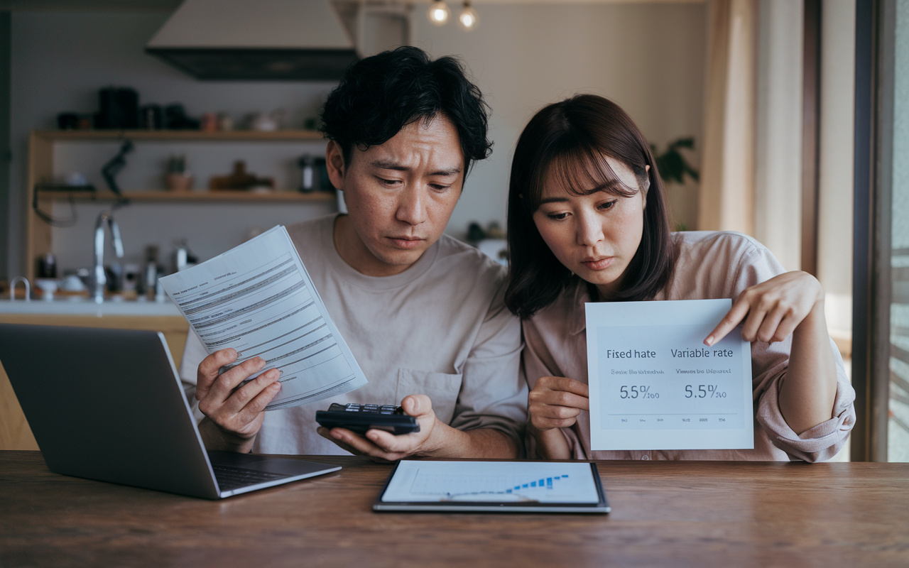 住宅ローンの固定金利と変動金利今後どちらがよい？迷う人の判断...の画像