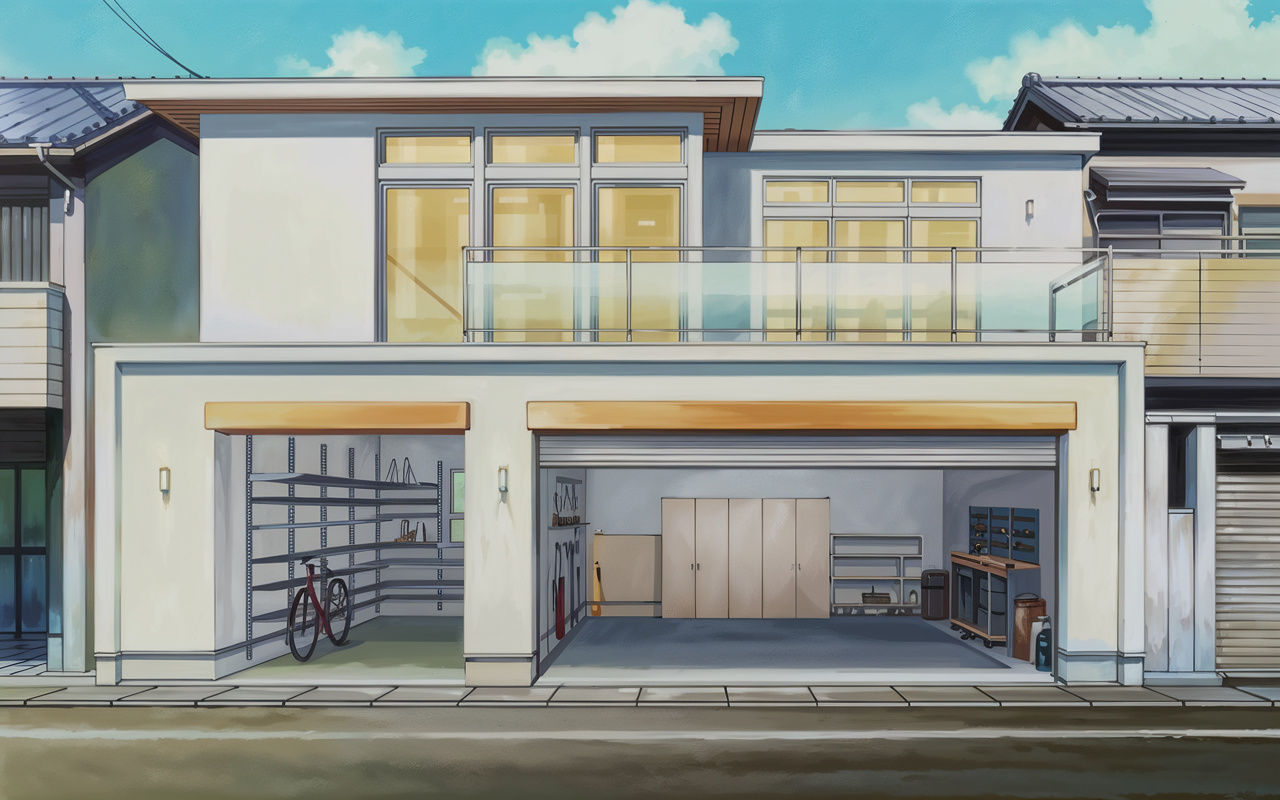 ガレージハウスを横浜で建てるコツとは？注文住宅で後悔しない間...の画像