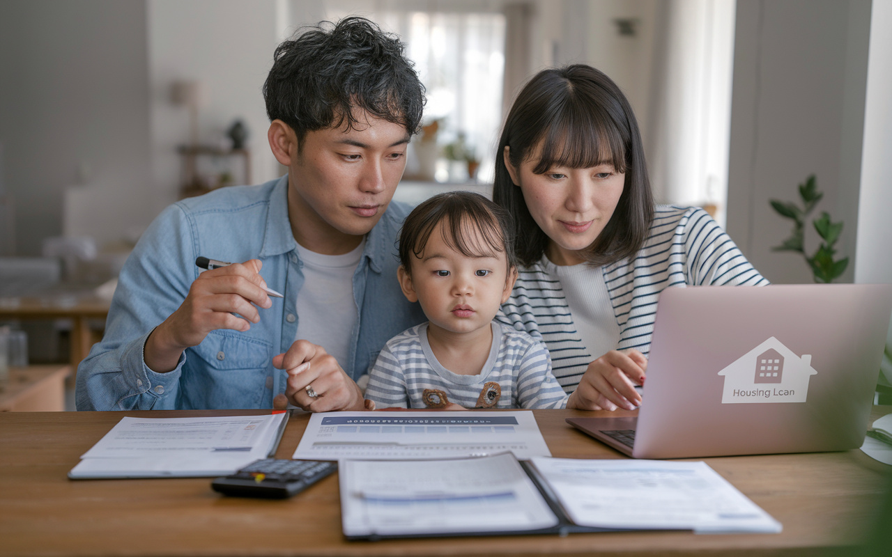 子育て夫婦の住宅ローンは？借入額の目安と家計の考え方を解説の画像