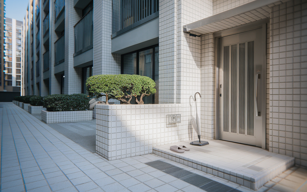 マンションのポーチとアルコープの違いは？マンション購入前に知...の画像