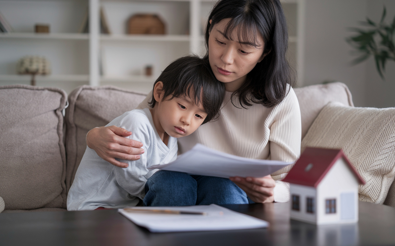 離婚協議中の家を残すか迷う方へ？子どもを優先した選択肢を解説...の画像