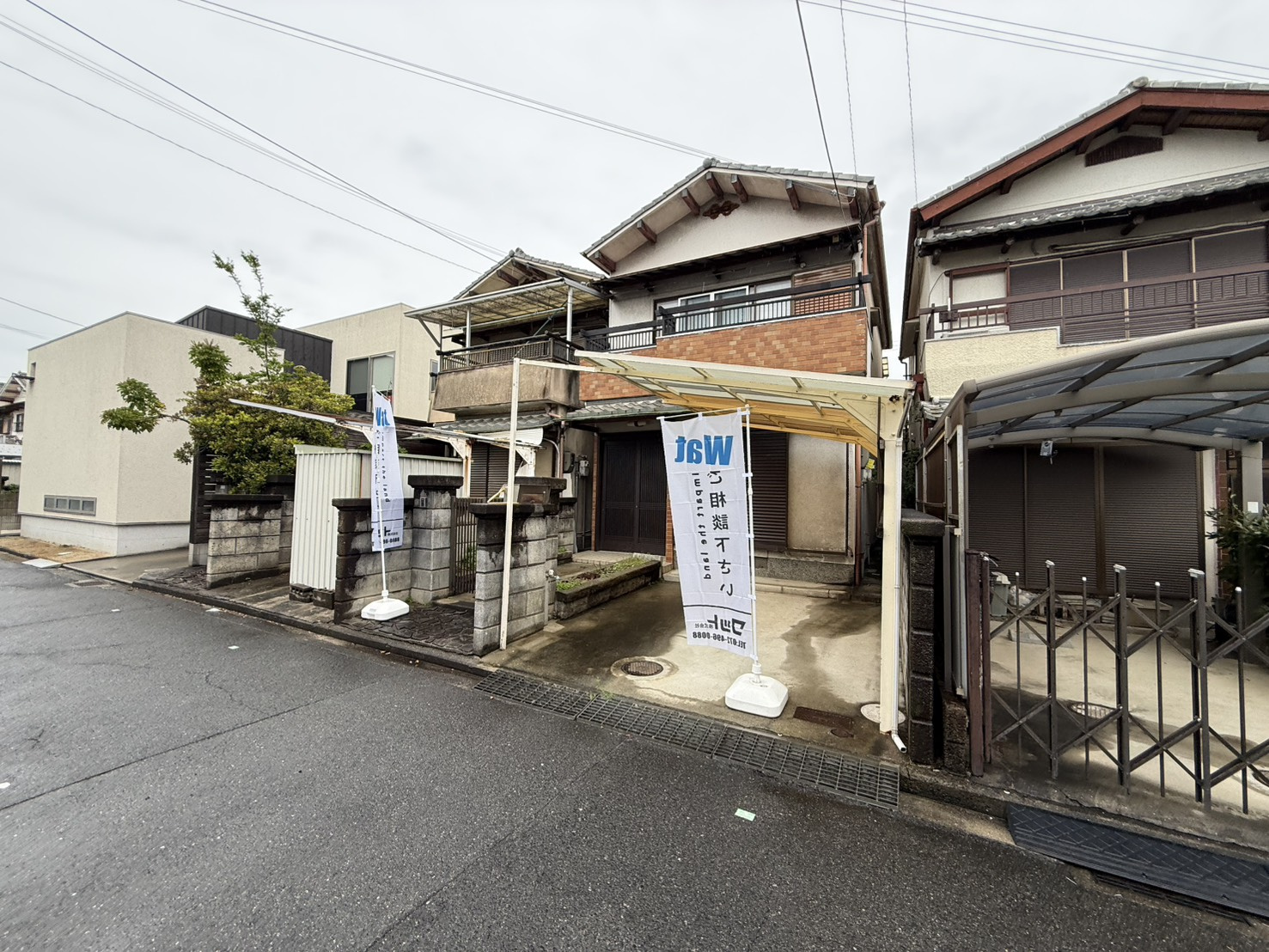 【売主物件】泉大津市式内町で建築条件なし・更地渡し・南西向き...の画像