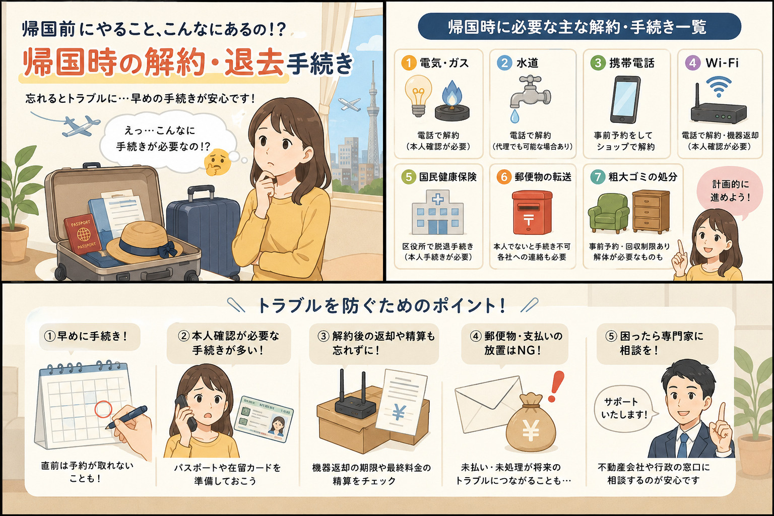 帰国は“飛行機に乗れば終わり”じゃなかった。外国人オーナー様...の画像