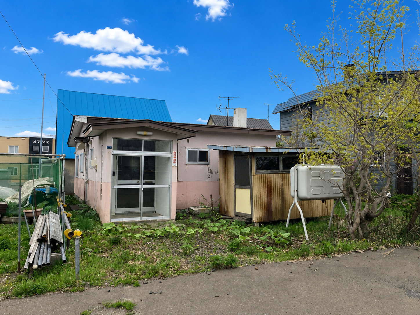 網走市駒場南｜400万円・庭付き3LDK平屋住宅の画像