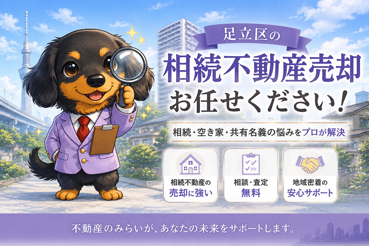【足立区 相続不動産売却】失敗しない進め方｜相続・空き家・共...の画像