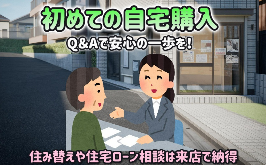 不動産の住宅購入Q＆Aで安心の一歩！住み替えや住宅ローン相談...の画像
