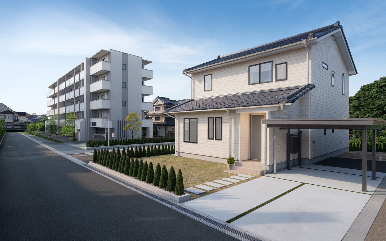 栃木の共働き夫婦必見住宅ローンは戸建てとマンションどちらが適...の画像