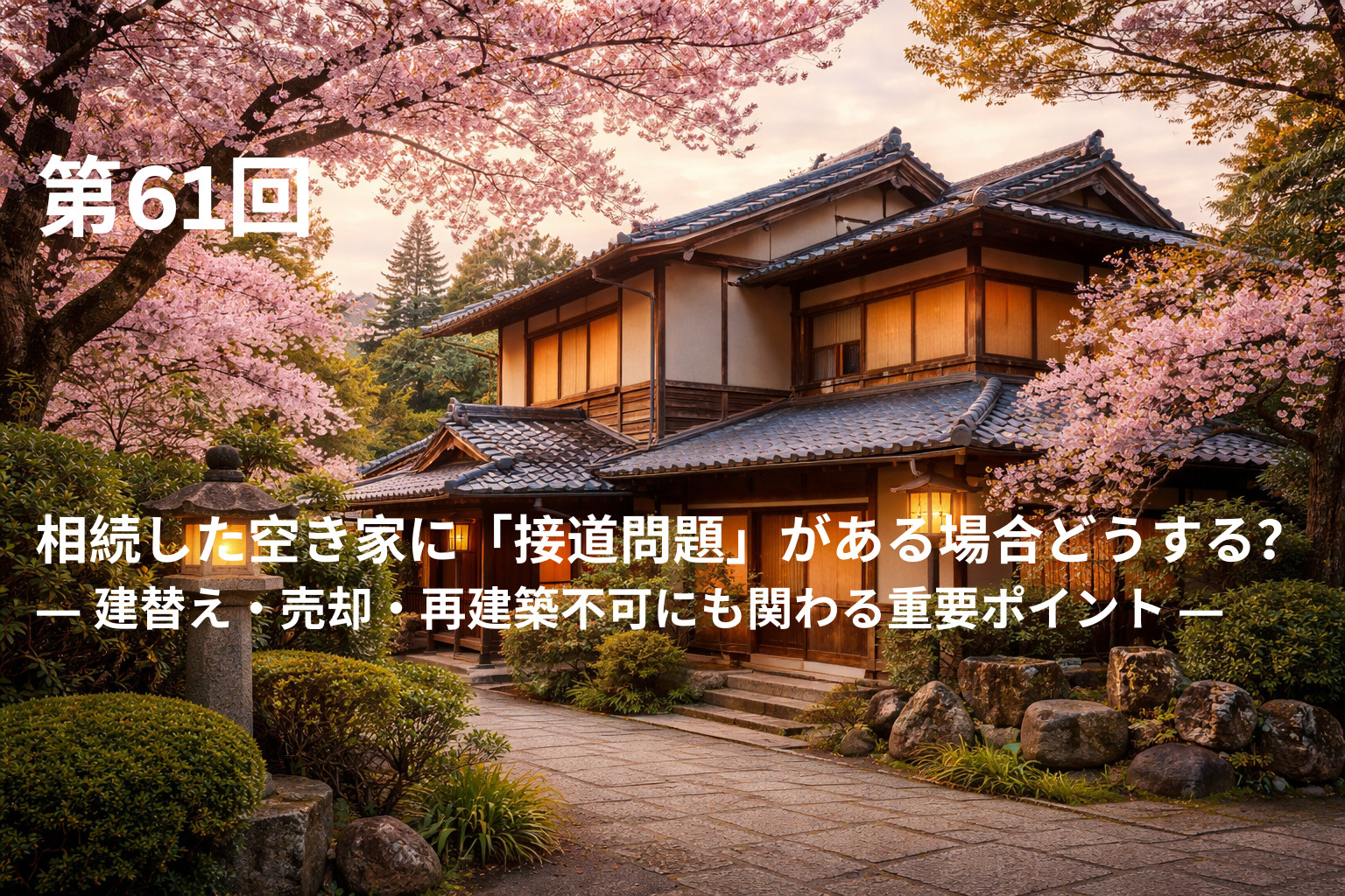 相続した空き家に「接道問題」がある場合どうする？ ― 建替え...の画像
