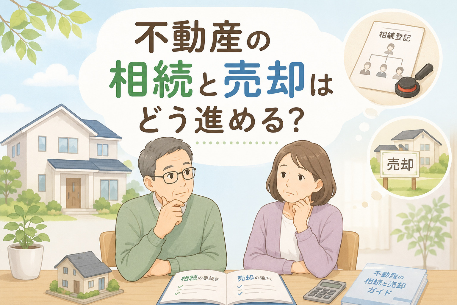 不動産の相続と売却はどう進める？名義変更の流れと注意点を解説...の画像