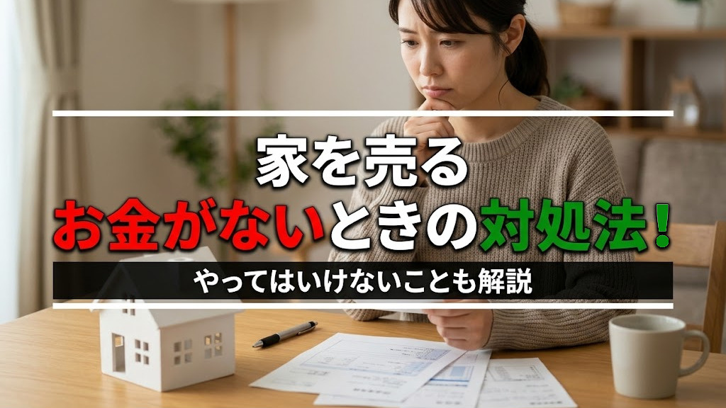 家を売るお金がないときの対処法！やってはいけないことも解説の画像