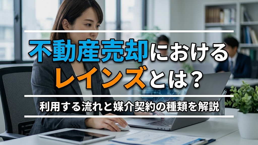 不動産売却におけるレインズとは？利用する流れと媒介契約の種類...の画像