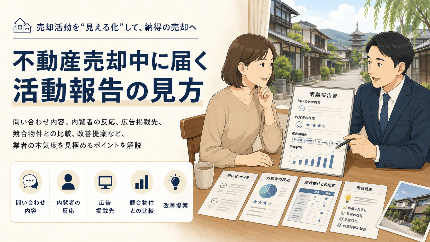 業者からの活動報告、ここを見れば手抜きかどうかすぐ分かる 報...の画像