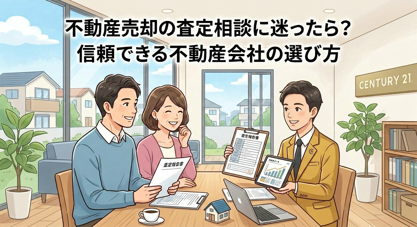 【不動産売却の査定相談に迷ったら？信頼できる不動産会社の選び...の画像