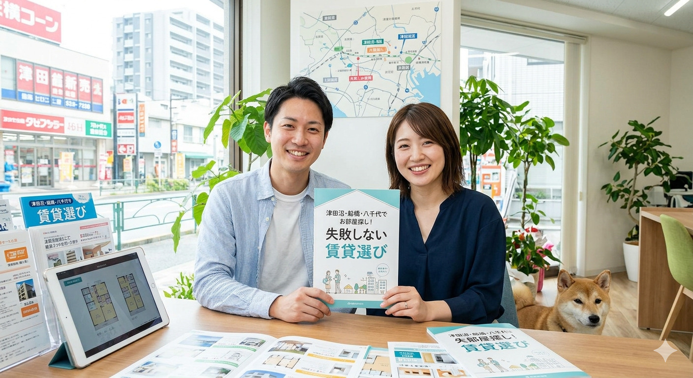 津田沼・船橋・八千代エリアでお部屋探しをするなら？失敗しない...の画像