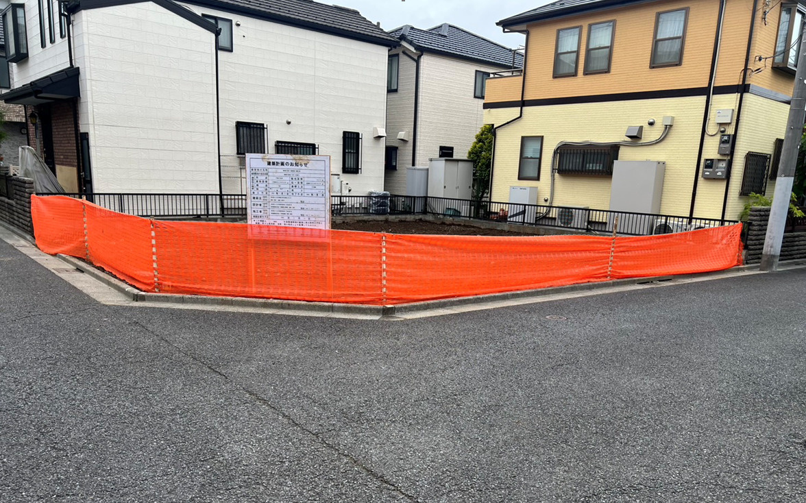 練馬区三原台　解体工事完了の画像