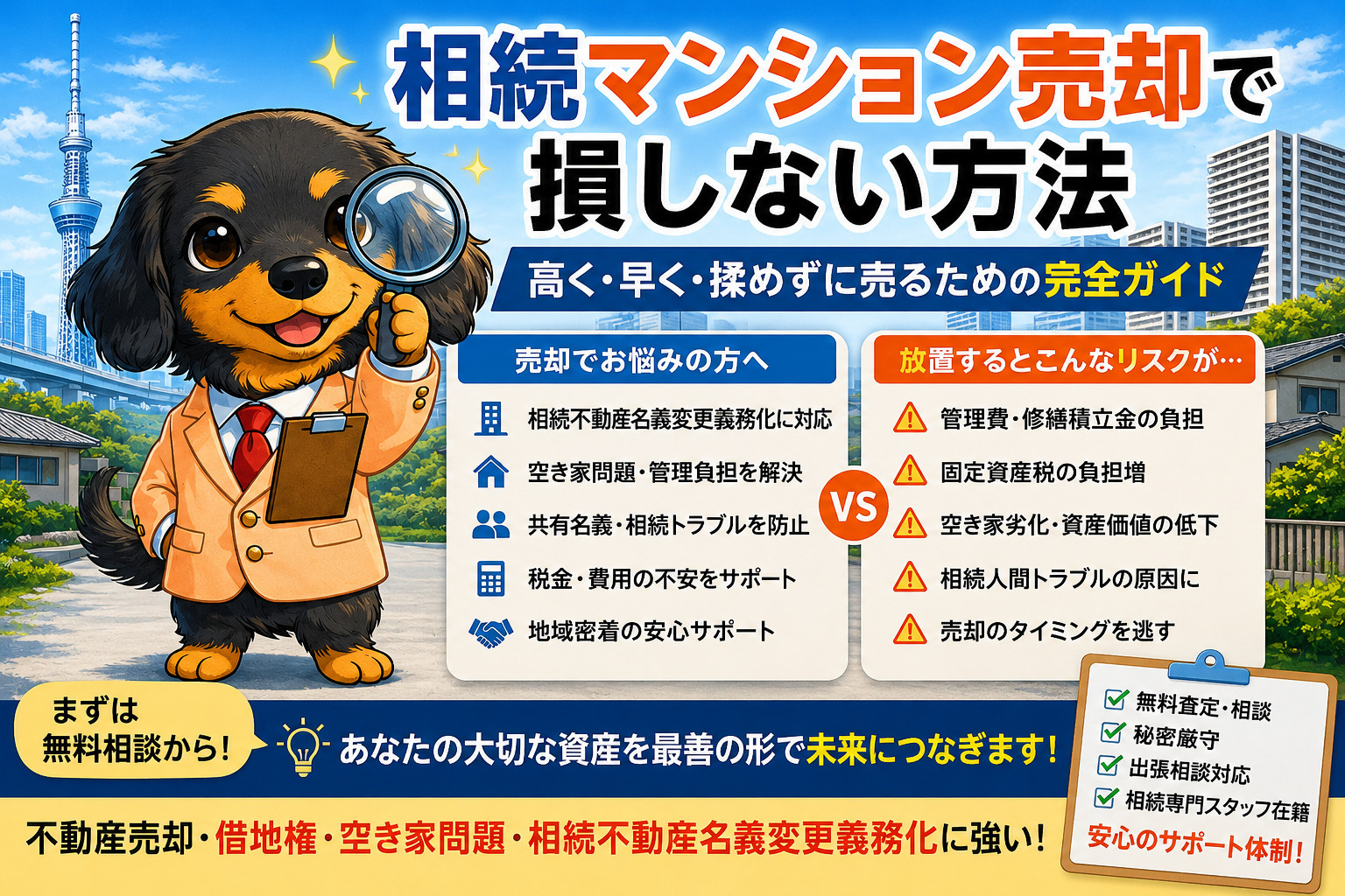 相続マンション売却で損しない方法｜高く・早く・揉めずに売るた...の画像