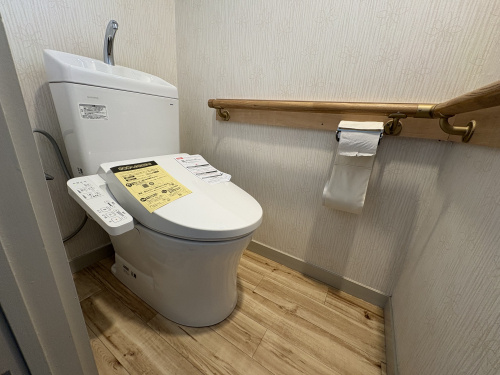 トイレのクッションフロア　張り替え工事の画像