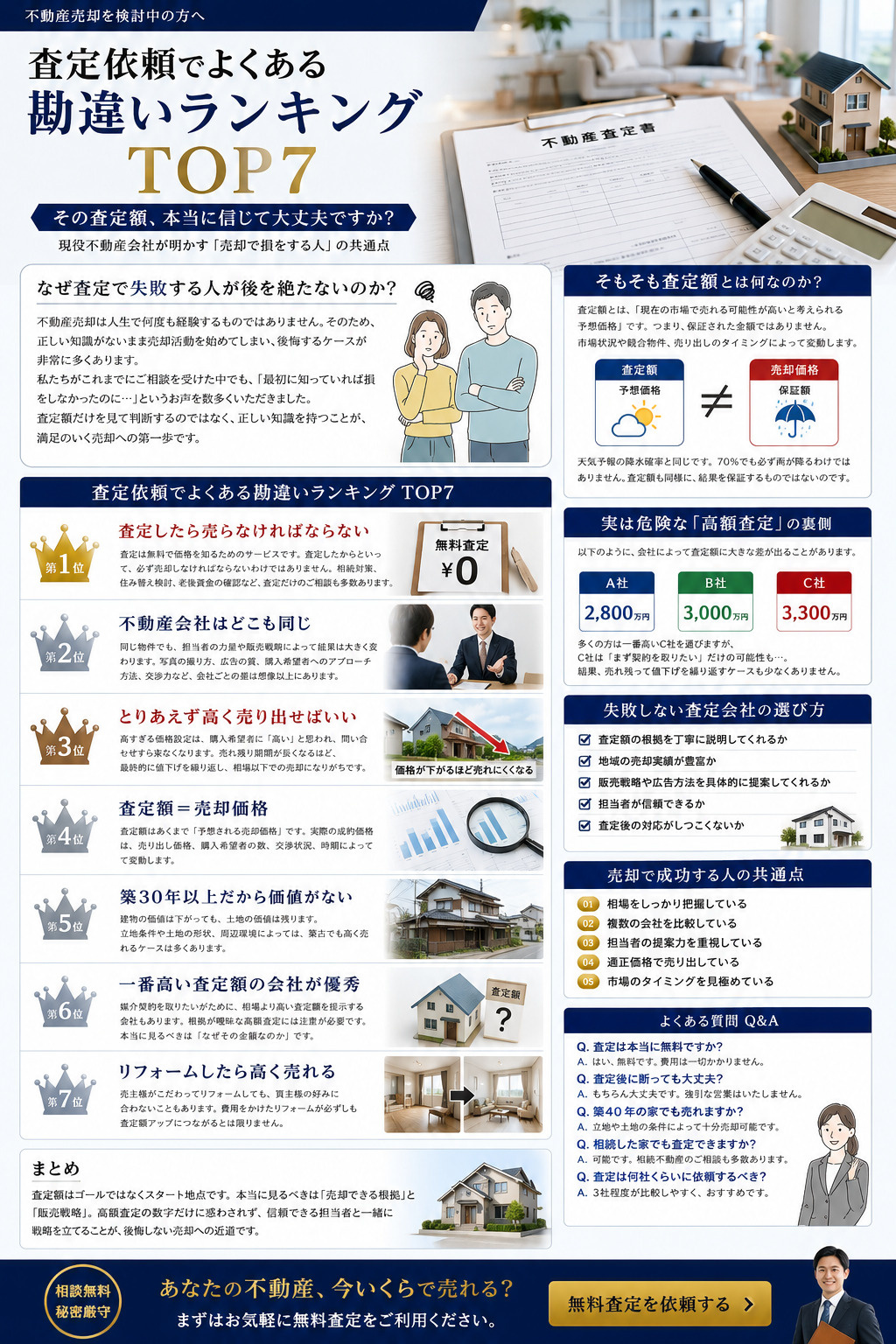 査定依頼でよくある勘違いランキングTOP7 その査定額、本当...の画像