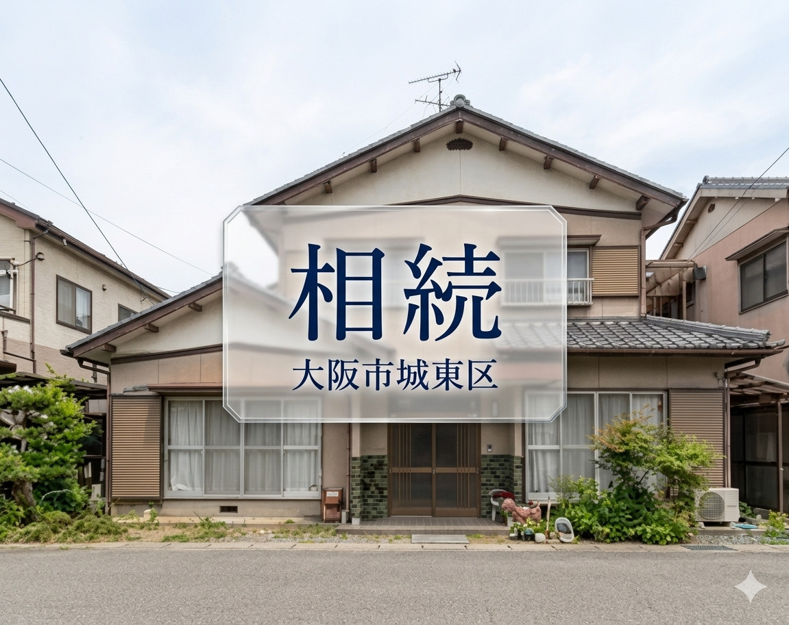 【大阪市城東区】相続不動産の売却総合ガイド！古い長屋・空き家...の画像