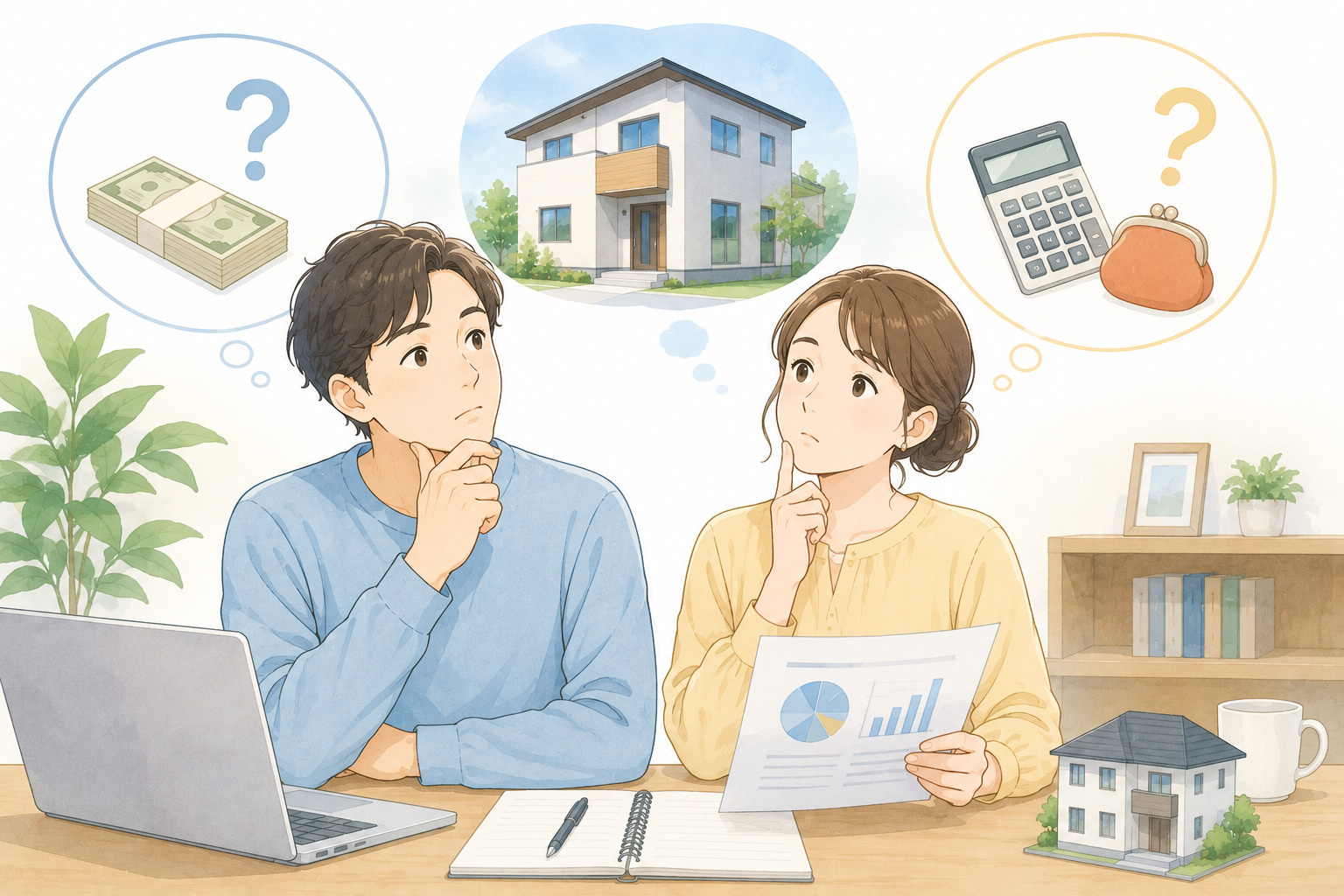 住宅ローンはいくら借りれる金額が適切？返せる金額との違いと計...の画像