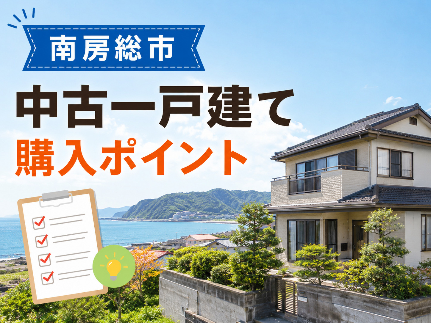 南房総市中古一戸建てを購入する際のポイント地元不動産プロ解説...の画像