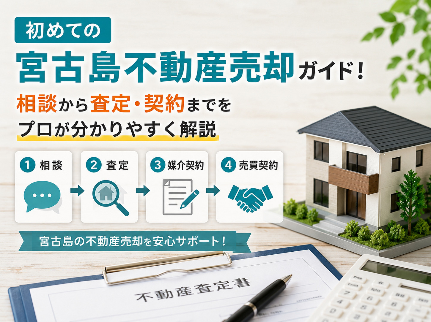 初めての宮古島不動産売却ガイド！相談から査定・契約までをプロ...の画像