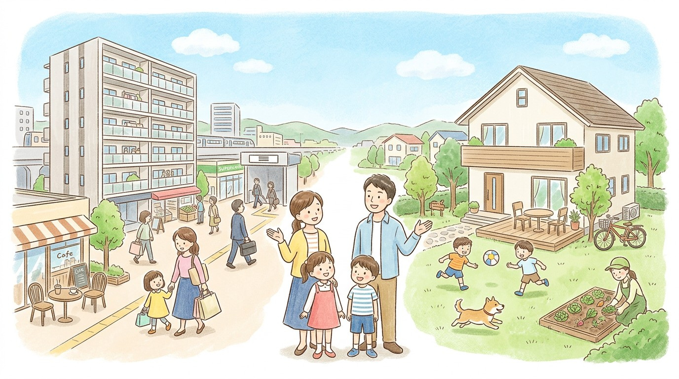 【藤沢市・湘南台で叶える理想の暮らし！マンションと一戸建ての...の画像
