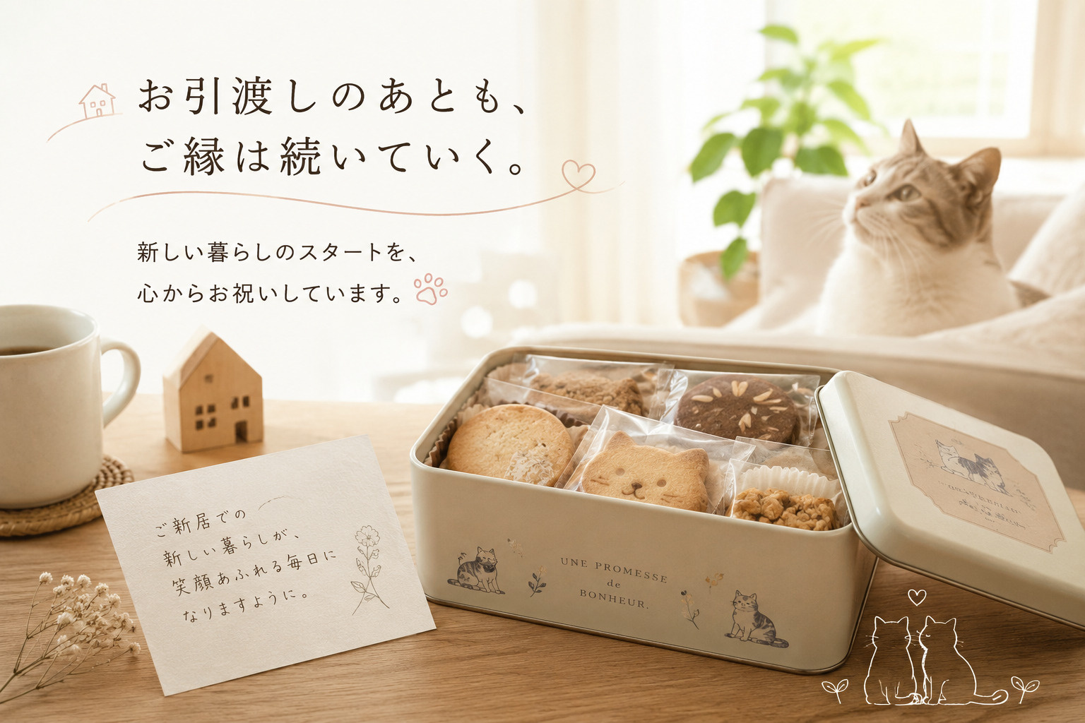 お引渡し後も続くご縁の画像